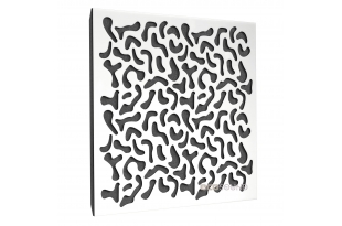 Акустична панель Ecosound Boomerang HDF-White 50 х 50 см 33 мм біла