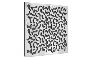 Акустична панель Ecosound Boomerang Plastic White 50 х 50 см 33 мм біла