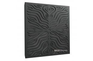 Акустична панель Ecosound Chimera F HDF-Black 50 х 50 см 33 мм чорна