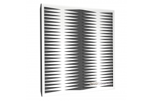 Акустическая панель Ecosound Backgammon HDF-White 50 х 50 см 33 мм белая