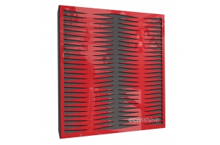 Акустична панель Ecosound Backgammon Plastic Red 50 х 50 см 33 мм червона