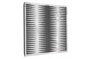 Акустична панель Ecosound Backgammon Plastic White 50 х 50 см 33 мм біла