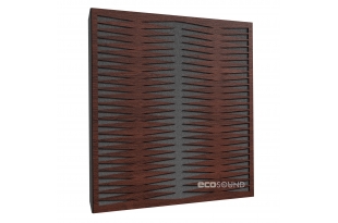 Акустическая панель Ecosound Backgammon Wenge 50 х 50 см 33 мм коричневая