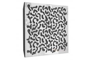 Акустична панель Ecosound Boomerang Plastic White 50 х 50 см 53 мм біла