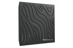 Акустична панель Ecosound Chimera HDF-Black 50 х 50 см 53 мм чорна