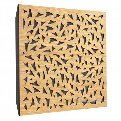 Купить акустическая панель ecosound ecofly cream 50х50 см 53мм светлый  дуб по низкой цене