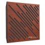 Купить акустическая панель ecosound diagonal apple-locarno 50 х 50 см 53 мм коричневая по низкой цене