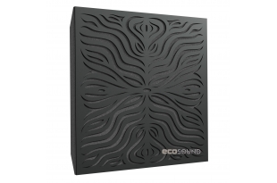 Акустична панель Ecosound Chimera F HDF-Black 50 х 50 см 53 мм чорна