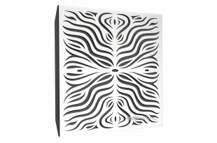 Акустична панель Ecosound Chimera F HDF-White 50 х 50 см 53 мм біла