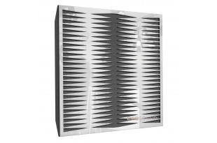 Акустична панель Ecosound Backgammon Plastic White 50 х 50 см 53 мм біла