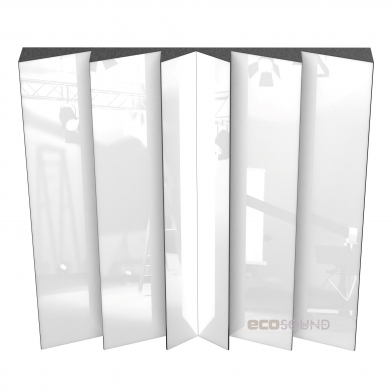 Купить акустический рассеиватель диффузор ecosound pindiff crater white 53мм 50х50 см цвет белый по низкой цене