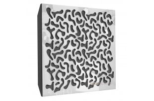 Акустична панель Ecosound Boomerang Plastic White 50 х 50 см 73 мм біла