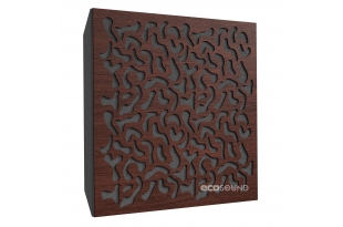 Акустическая панель Ecosound Boomerang Wenge 50 х 50 см 73 мм коричневая