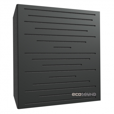 Купить акустическая панель ecosound ecopulse black 50х50 см 73мм черный по низкой цене