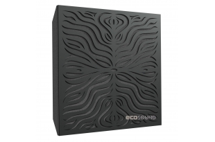 Акустична панель Ecosound Chimera F HDF-Black 50 х 50 см 73 мм чорна