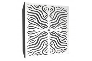 Акустична панель Ecosound Chimera F HDF-White 50 х 50 см 73 мм біла