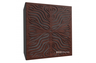 Акустична панель Ecosound Chimera F Wenge 50 х 50 см 73 мм коричнева