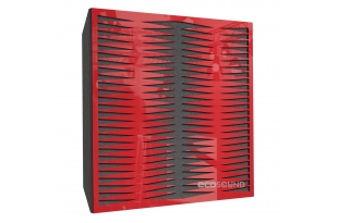 Акустична панель Ecosound Backgammon Plastic Red 50 х 50 см 73 мм червона