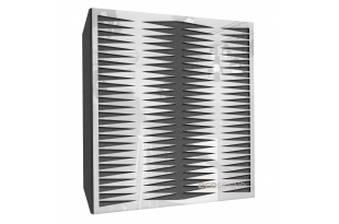 Акустична панель Ecosound Backgammon Plastic White 50 х 50 см 73 мм біла