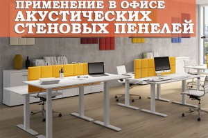 Применение акустических стеновых панелей в офисе