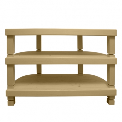 Купить подставки под акустическую аппаратуру ecosound professional wood 112х50см цвет светлый дуб по низкой цене