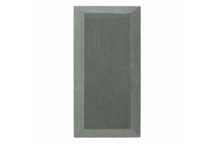 Бархатная акустическая панель из акустического поролона Ecosound Velvet Grey 50х25см 50мм. Цвет серый