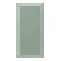 Бархатная акустическая панель из акустического поролона Ecosound Velvet White 50х25см 50мм. Цвет белый