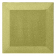Бархатная акустическая панель из акустического поролона Ecosound Velvet Light Green 25х25см 50мм. Цвет зелёный