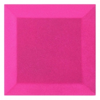 Бархатная акустическая панель из акустического поролона Ecosound Velvet Pink 25х25см 50мм Цвет розовый
