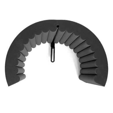 Купить акустический экран для микрофона ecosound ecos wave 53х40см 80мм цвет черный графит по низкой цене