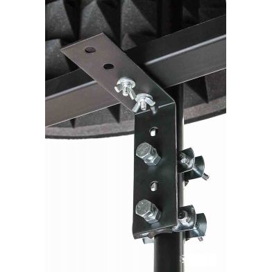 Купить акустический экран для микрофона ecosound xl 100х85 см цвет черный по низкой цене