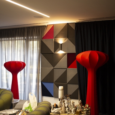 Купить акустическая плита треугольник ecosound pistacho 500х500х30мм цвет зеленый по низкой цене