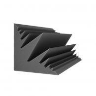 Бас ловушка Ecosound Пила угловая длина 0,5м ширина 25 см Цвет черный графит