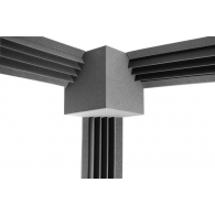 Комплект Ecosound Пила угловая 3 штуки(16см х 2м)+КУБ 15х15см Цвет черный графит