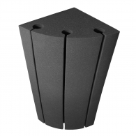 Бас ловушка угловая Ecosound Bass trap Sector 500х250х250 цвет черный графит