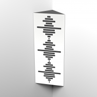 Бас ловушка Ecosound Bass trap mini Waveform wood 500x200x100 цвет в ассортименте