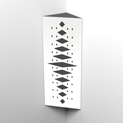 Купить бас ловушка ecosound bass trap mini diamond spine wood 500x200x100 цвет в ассортименте по низкой цене