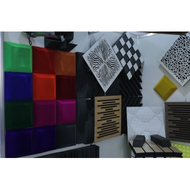 Купить акустическая панель ecosound chimera f ebony&ivory 50x50см 53мм цвет черно-белый по низкой цене