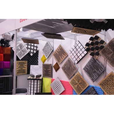 Купить акустическая панель ecosound chimera f ebony&ivory 50x50см 53мм цвет черно-белый по низкой цене