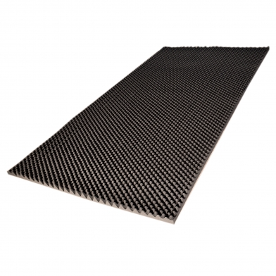 Купить ячеистый поролон волна ecosound толщина 50мм,1мх2м цвет черный графит по низкой цене