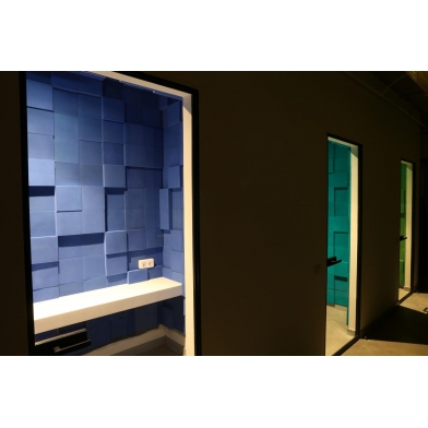 Купить панель из акустического поролона ecosound pattern velvet 60мм, 60х60см цвет зеленый по низкой цене