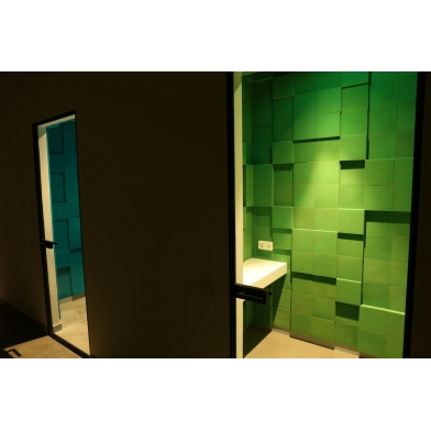 Купить панель из акустического поролона ecosound pattern velvet 60мм, 60х60см цвет зеленый по низкой цене