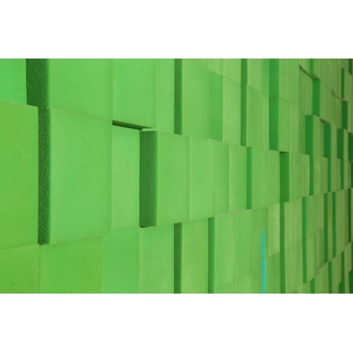 Купить панель из акустического поролона ecosound pattern velvet 60мм, 60х60см цвет зеленый по низкой цене