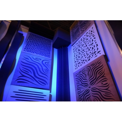 Купить акустическая панель ecosound chimera f ebony&ivory 50x50см 53мм цвет черно-белый по низкой цене