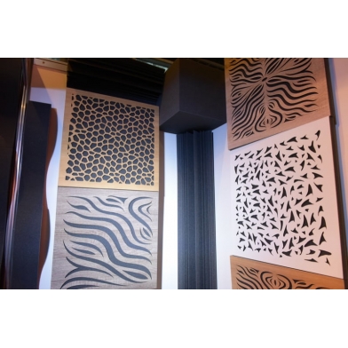 Купить акустическая панель ecosound chimera f ebony&ivory 50x50см 53мм цвет черно-белый по низкой цене