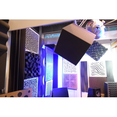 Купить бас ловушка ecosound куб угловой 16х16х16 см цвет черный графит по низкой цене