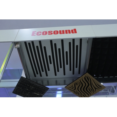 Купить акустическая подвесная звукопоглощающая панель ecosound quadro ecowave white 73мм 1х1м цвет белый по низкой цене