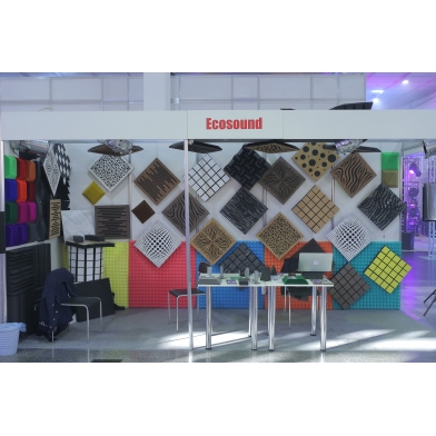 Купить акустическая панель ecosound lens white 50х50 см 53мм  цвет белый по низкой цене