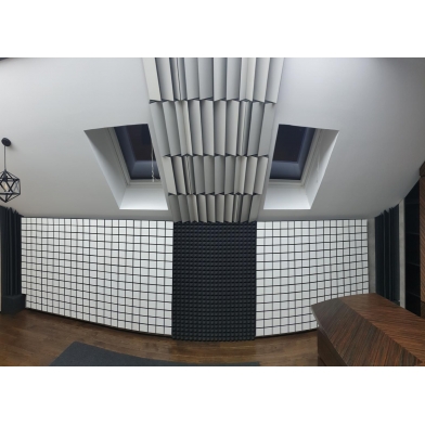 Купить акустический рассеиватель диффузор ecosound tetras diffuser white 53мм 50х50 см цвет белый по низкой цене