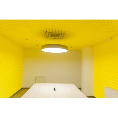 Купить панель из акустического поролона пирамида ecosound pyramid gain orange 70 мм.45х45см цвет оранжевый по низкой цене